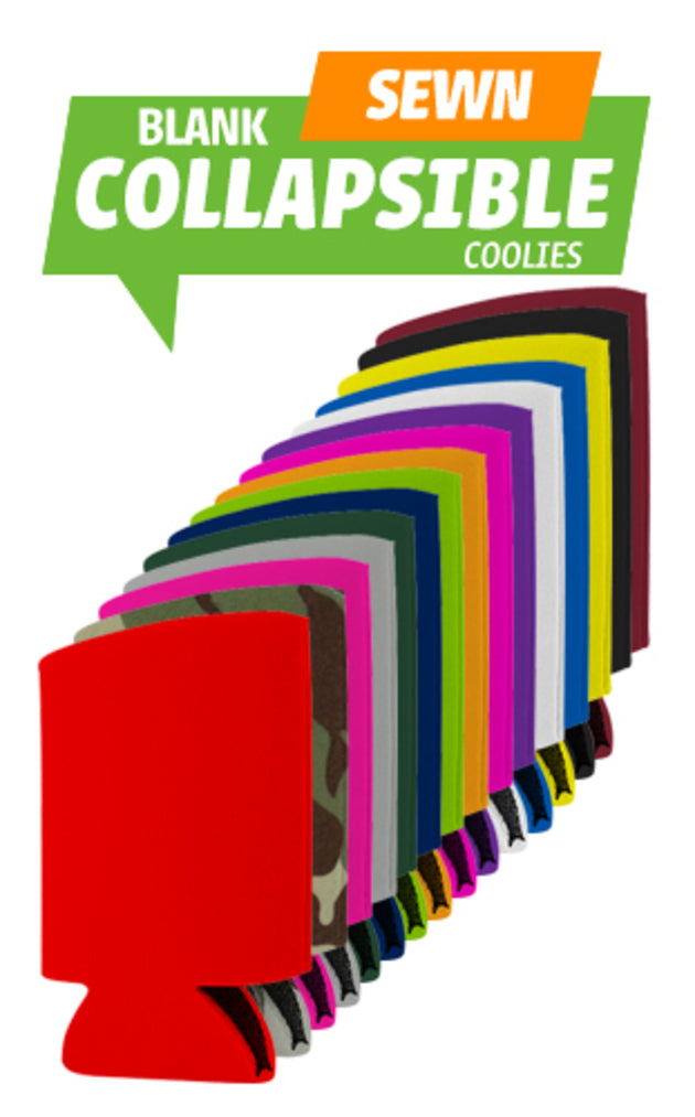500 Collapsible Can Koozies - Full-Color Print