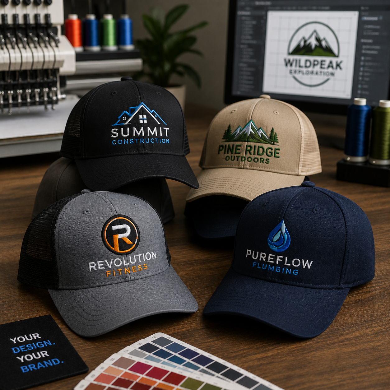 Embroidered Hats