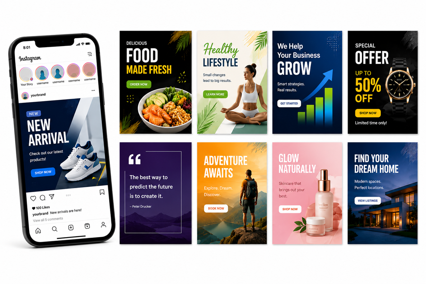 Social Media Graphics Pack