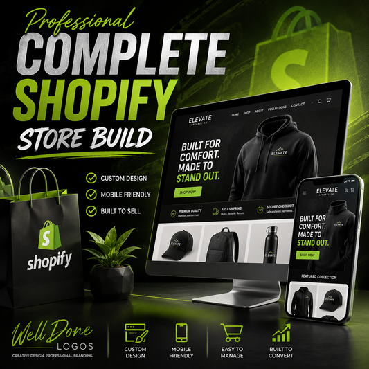 Professional Complete Shopify Store Build