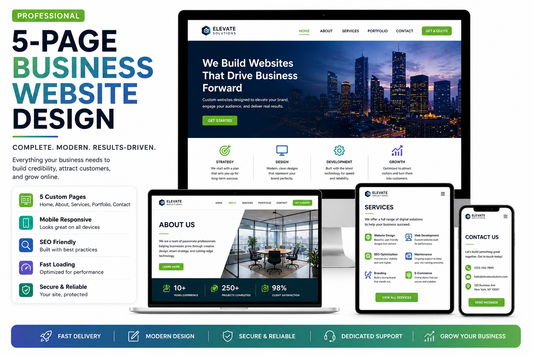 5-Page Business Website
