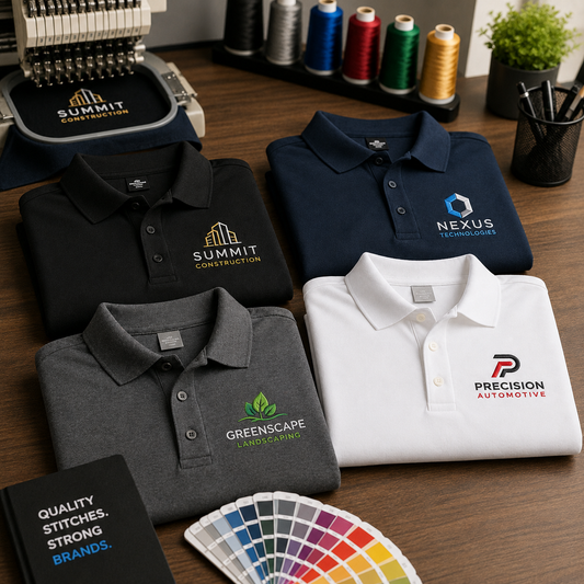 Embroidered Polo Shirts